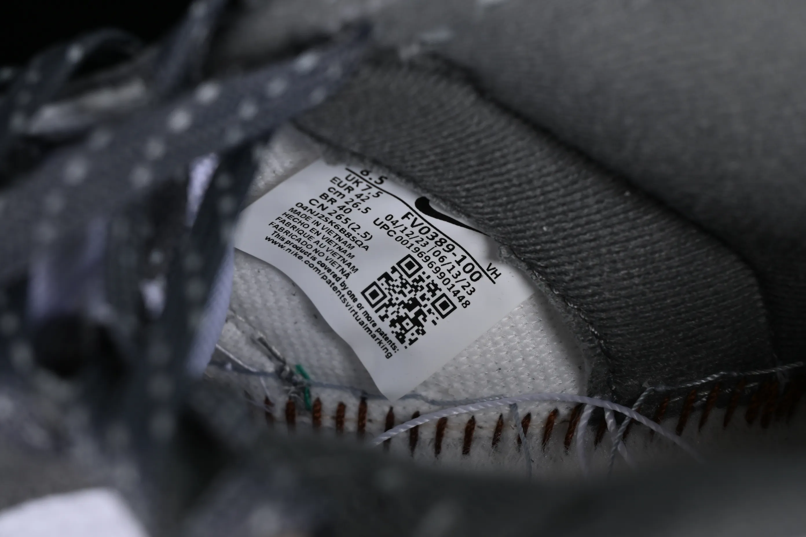 All categories Nk SB Dunk series Nk SB Dunk Low low-top sneakers Nk Dunk Low "Grey Gum" dark gray suede SB low-top casual sports skateboard shoes FV0389-100